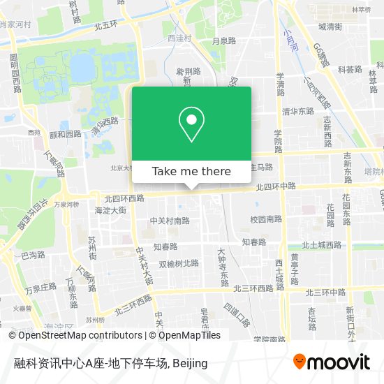 融科资讯中心A座-地下停车场 map