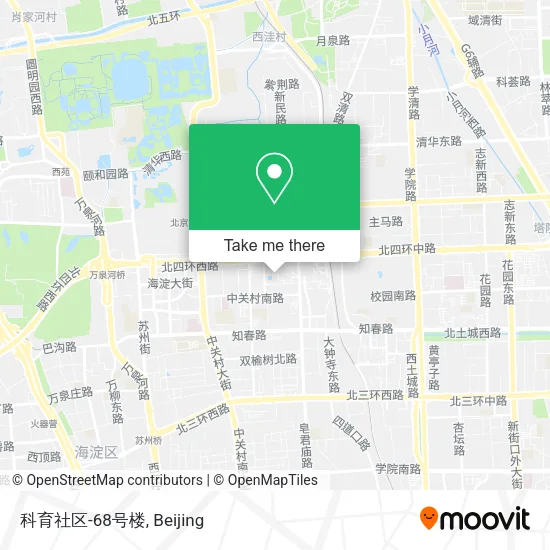科育社区-68号楼 map