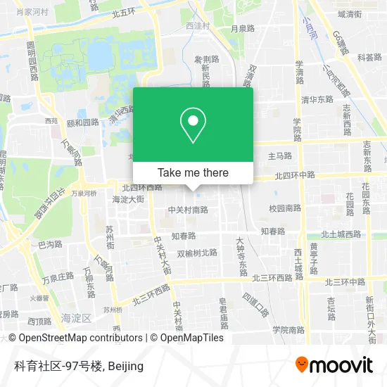 科育社区-97号楼 map