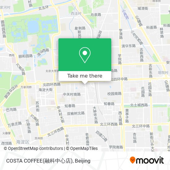 COSTA COFFEE(融科中心店) map