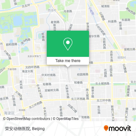 荣安动物医院 map