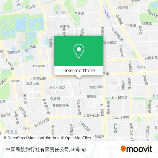 中国民族旅行社有限责任公司 map