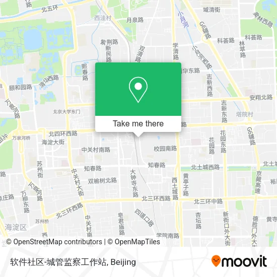软件社区-城管监察工作站 map
