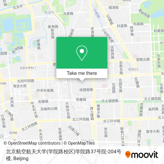 北京航空航天大学(学院路校区)学院路37号院-204号楼 map
