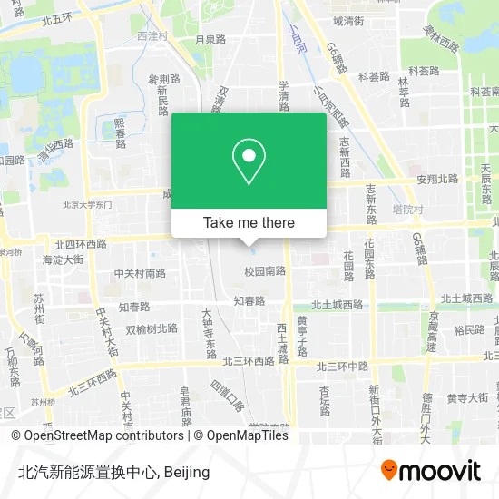 北汽新能源置换中心 map