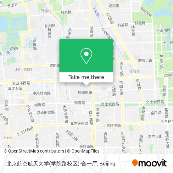北京航空航天大学(学院路校区)-合一厅 map