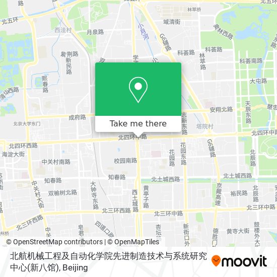 北航机械工程及自动化学院先进制造技术与系统研究中心(新八馆) map
