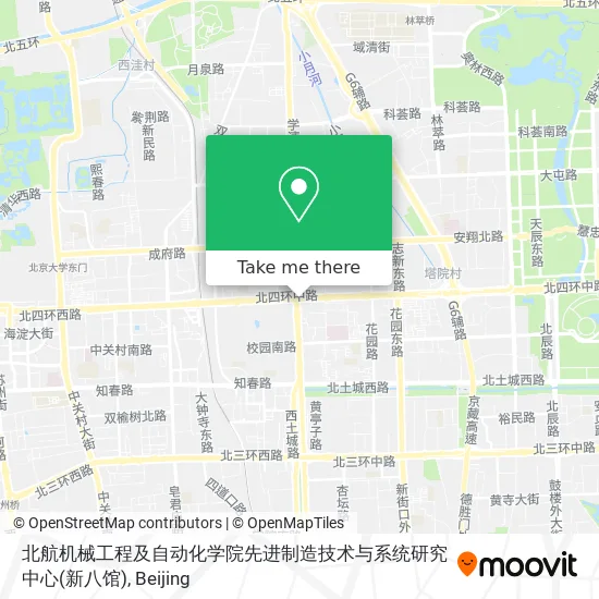 北航机械工程及自动化学院先进制造技术与系统研究中心(新八馆) map