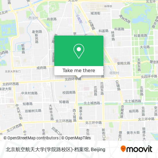 北京航空航天大学(学院路校区)-档案馆 map