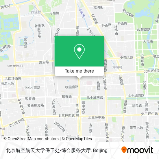 北京航空航天大学保卫处-综合服务大厅 map