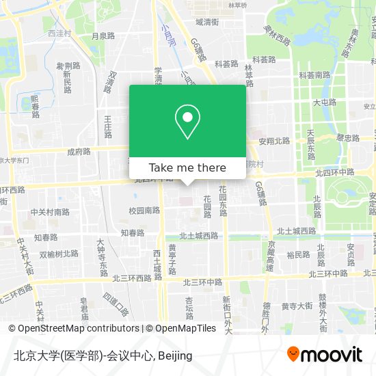 北京大学(医学部)-会议中心 map