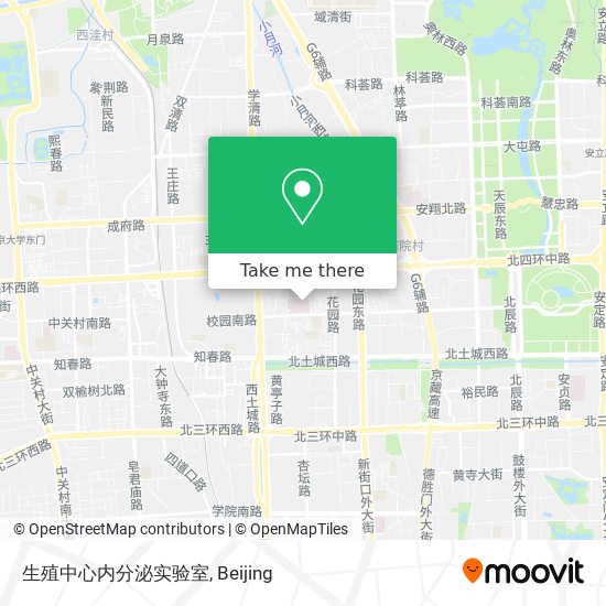 生殖中心内分泌实验室 map
