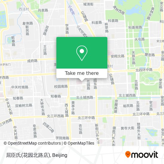 屈臣氏(花园北路店) map