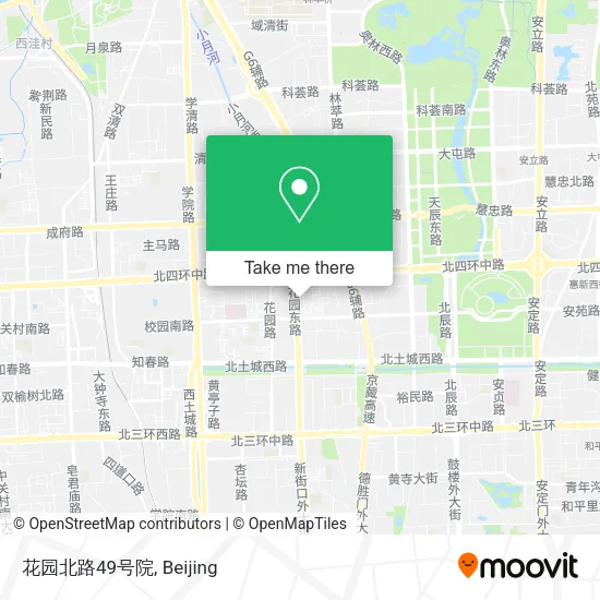 花园北路49号院 map