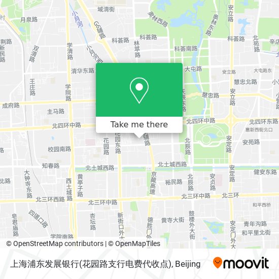 上海浦东发展银行(花园路支行电费代收点) map