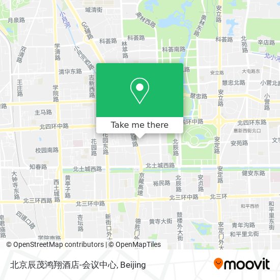 北京辰茂鸿翔酒店-会议中心 map