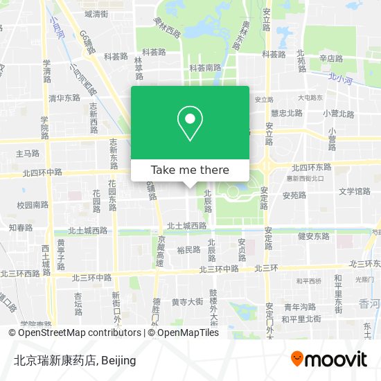 北京瑞新康药店 map