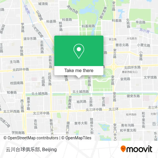 云川台球俱乐部 map