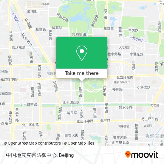 中国地震灾害防御中心 map