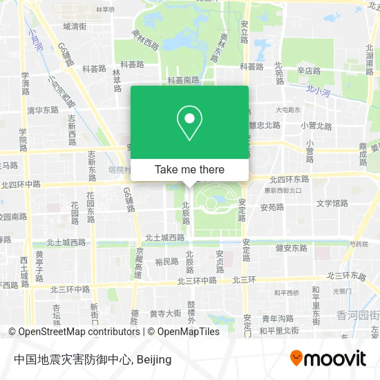 中国地震灾害防御中心 map