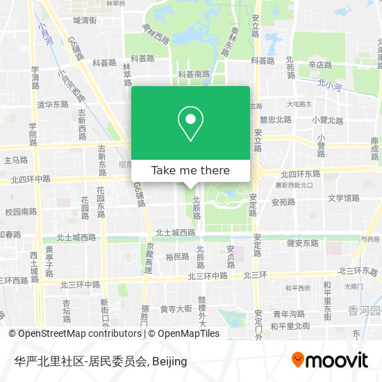华严北里社区-居民委员会 map