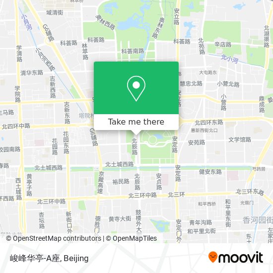 峻峰华亭-A座 map