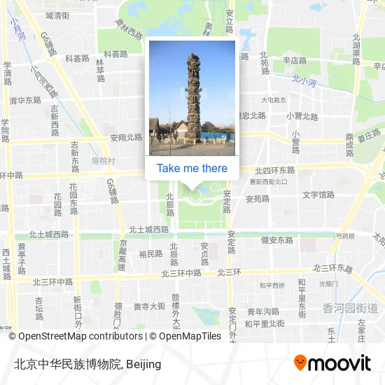 北京中华民族博物院 map