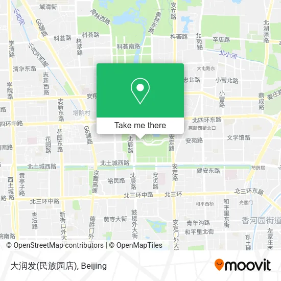 大润发(民族园店) map