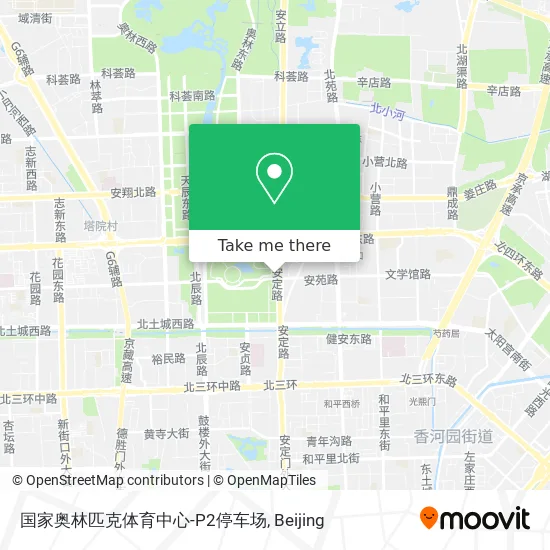国家奥林匹克体育中心-P2停车场 map