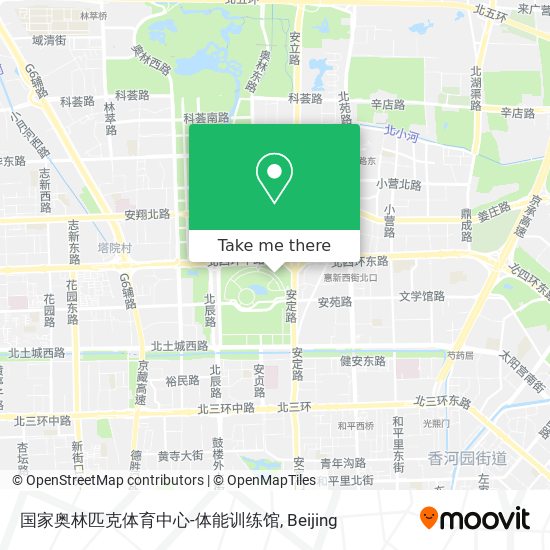 国家奥林匹克体育中心-体能训练馆 map