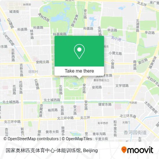 国家奥林匹克体育中心-体能训练馆 map