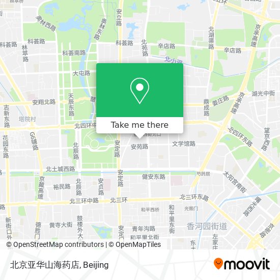 北京亚华山海药店 map