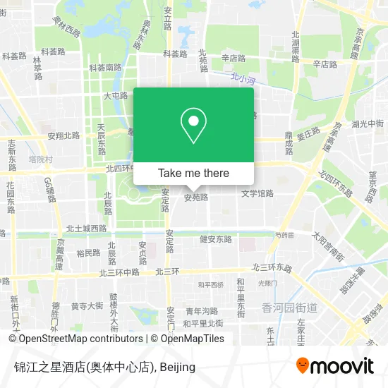 锦江之星酒店(奥体中心店) map