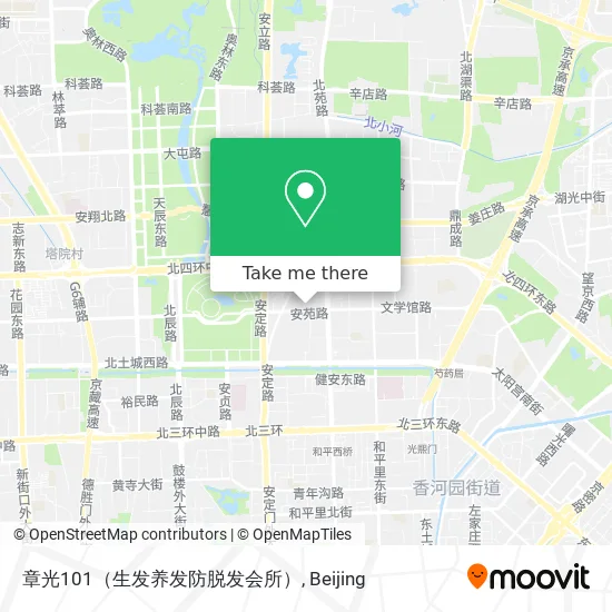 章光101（生发养发防脱发会所） map