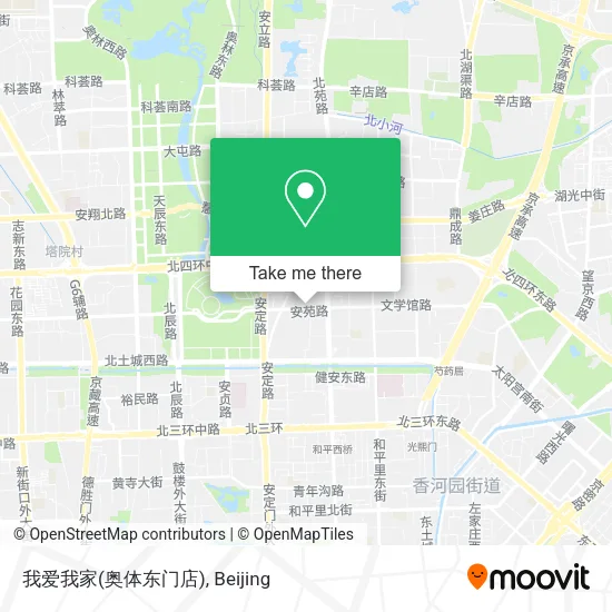 我爱我家(奥体东门店) map