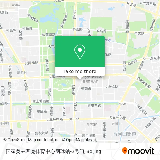 国家奥林匹克体育中心网球馆-2号门 map