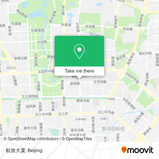 航旅大厦 map