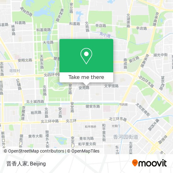 晋香人家 map