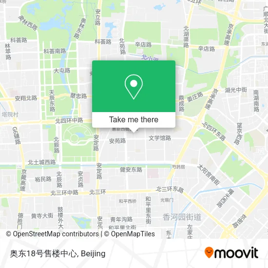 奥东18号售楼中心 map
