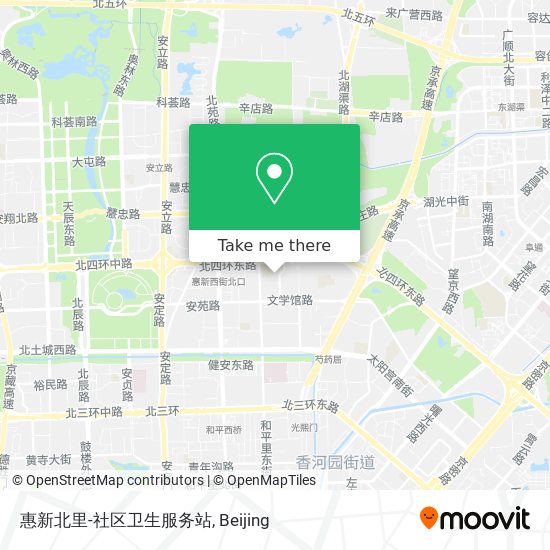 惠新北里-社区卫生服务站 map