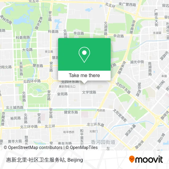 惠新北里-社区卫生服务站 map