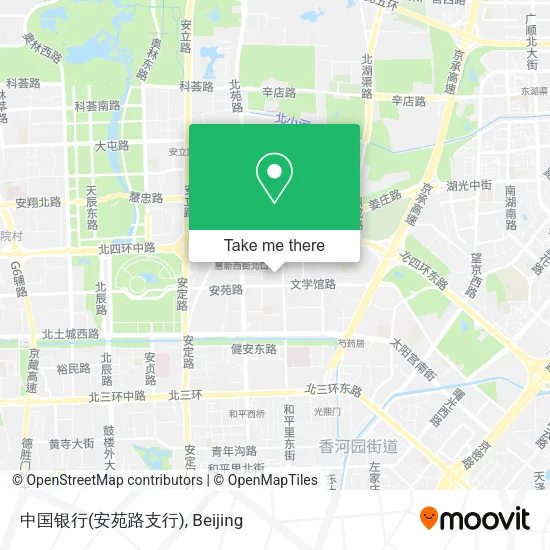 中国银行(安苑路支行) map