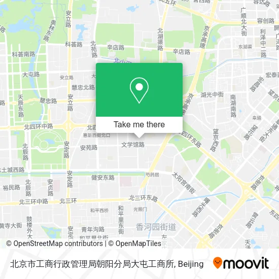 北京市工商行政管理局朝阳分局大屯工商所 map