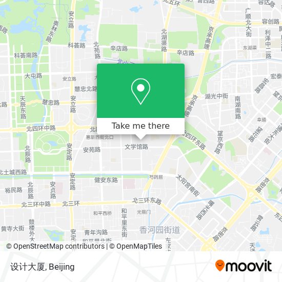 设计大厦 map
