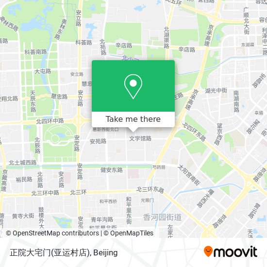 正院大宅门(亚运村店) map