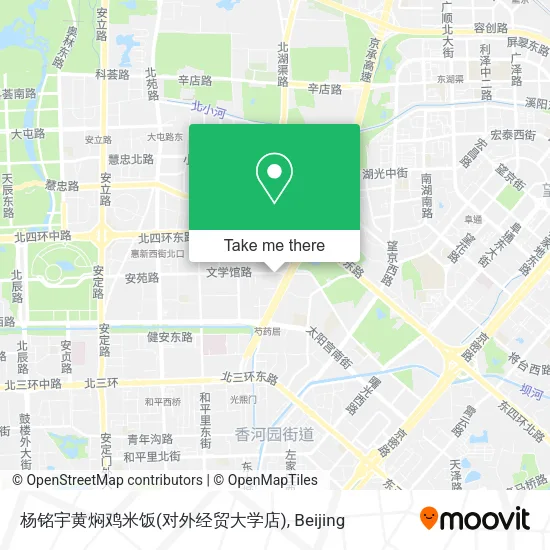 杨铭宇黄焖鸡米饭(对外经贸大学店) map