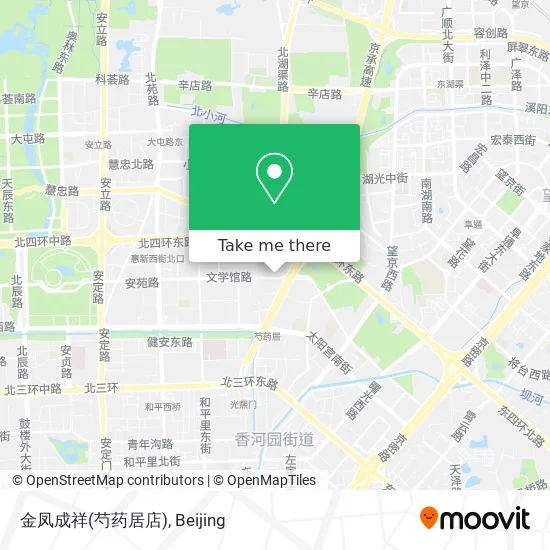 金凤成祥(芍药居店) map