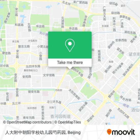人大附中朝阳学校幼儿园芍药园 map