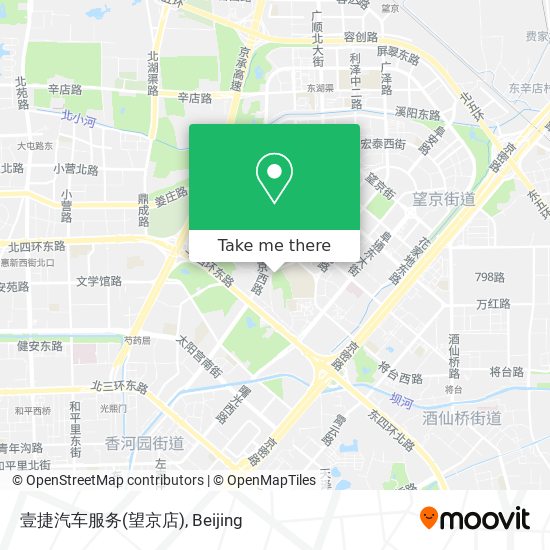 壹捷汽车服务(望京店) map