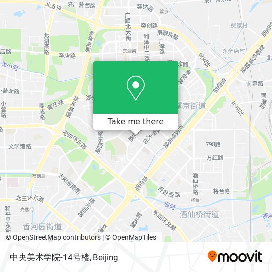 中央美术学院-14号楼 map